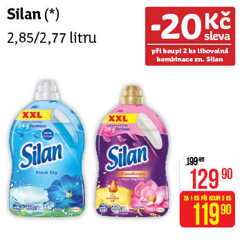 Silan - 2,85/2,77 litr