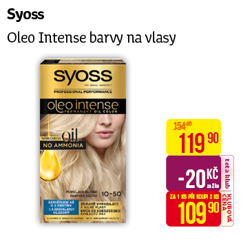 Syoss - Oleo Intense barvy na vlasy