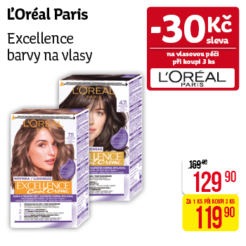 L'Oréal Paris Excellence - Barvy na vlasy