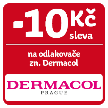 Využijte neklubové nabídky slevy 10Kč na odlakovače značky Dermacol!