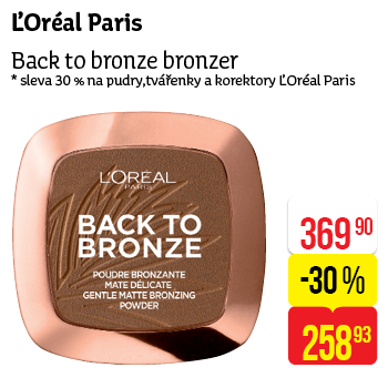 L'Oréal Paris - Back to bronze bronzer
