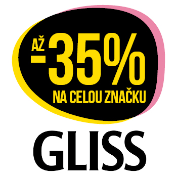 Využijte neklubové nabídky - sleva až 35% na celou značku Gliss Kur!