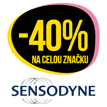 Využijte neklubové nabídky slevy 40% na značku Sensodyne!