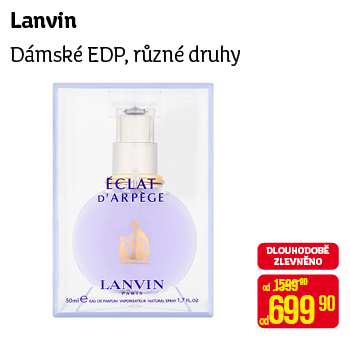 Lanvin - Dámské EDP, různé druhy