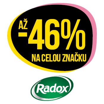 Využijte neklubové nabídky slevy až 46 % na celou značku Radox!