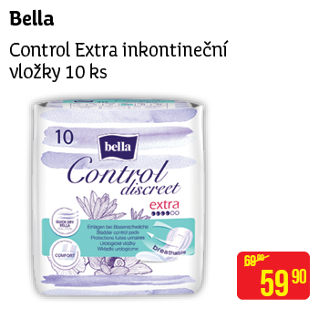 Bella - Control Extra inkontinenční vložky 10 ks