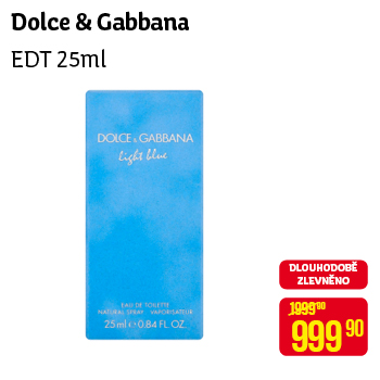 Dolce & Gabbana - EDT 25ml
