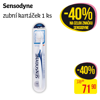 Sensodyne - Zubní kartáček 1ks
