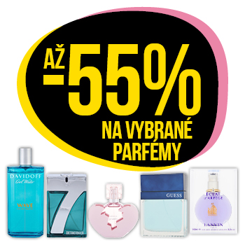 Využijte neklubové nabídky slevy až 55 %  na vybrané parfémy!