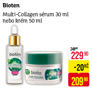 Bioten - Multi-Collagen sérum 30 ml nebo krém 50 ml