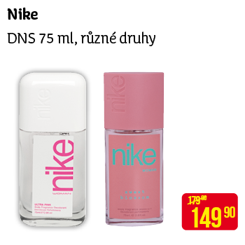 Nike - DNS 75ml, různé druhy