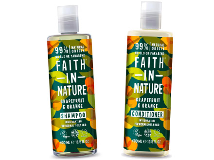 produkty z přírodní řady Faith in Nature