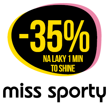 Využijte neklubové nabídky slevy 35 % na laky 1Min to shine značky Miss Sporty!