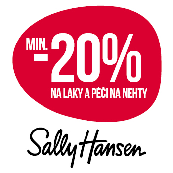 Využijte neklubové nabídky - sleva min. 20% na péči o nehty Sally Hansen!