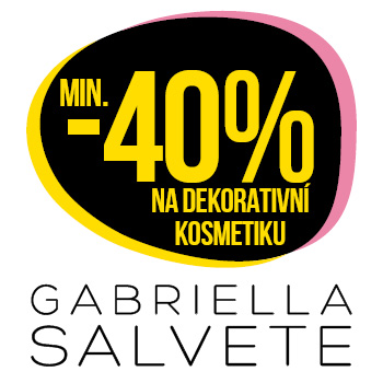 Využijte neklubové nabídky slevy min. 40% na dekorativní kosmetiku značky Gabriella Salvete