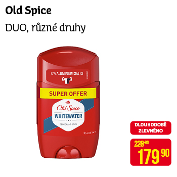 Old Spice - DUO, různé druhy