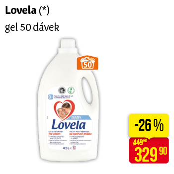 Lovela - gel 50 dávek