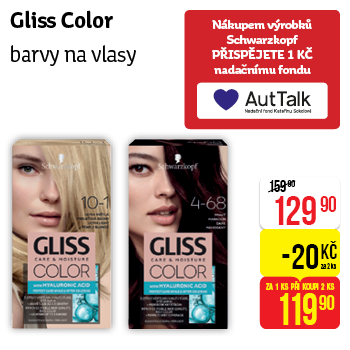 Gliss color - barvy na vlasy