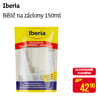 Iberia - Bělič na záclony 150ml