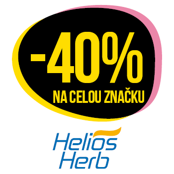 Využijte neklubové nabídky slevy 40 % na celou značku Helios Herb!
