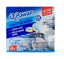 Q-Power Tablety do myčky Active all in one