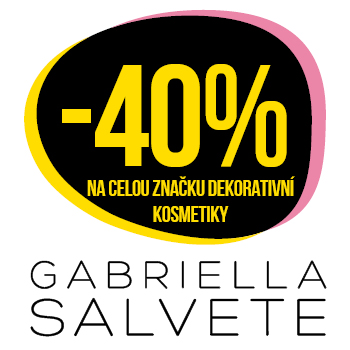 Využijte neklubové nabídky slevy 40 % na celou značku dekorativní kosmetiky Gabriella Salvete!