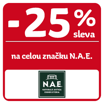 Využijte neklubové nabídky slevy 25 % na celou značku N.A.E.!