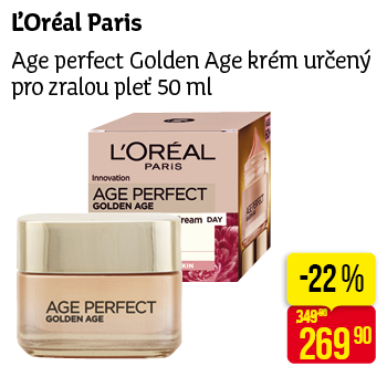 L'Oréal Paris - Age perfect Golden Age krém určený pro zralou pleť 50 ml