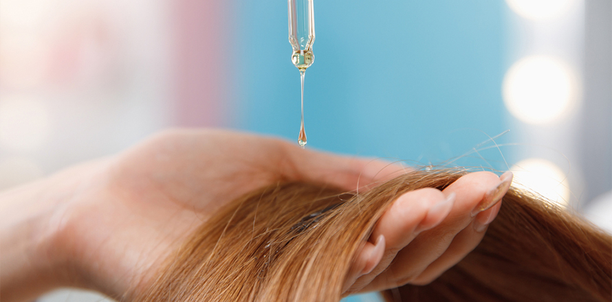 olejová péče o vlasy
