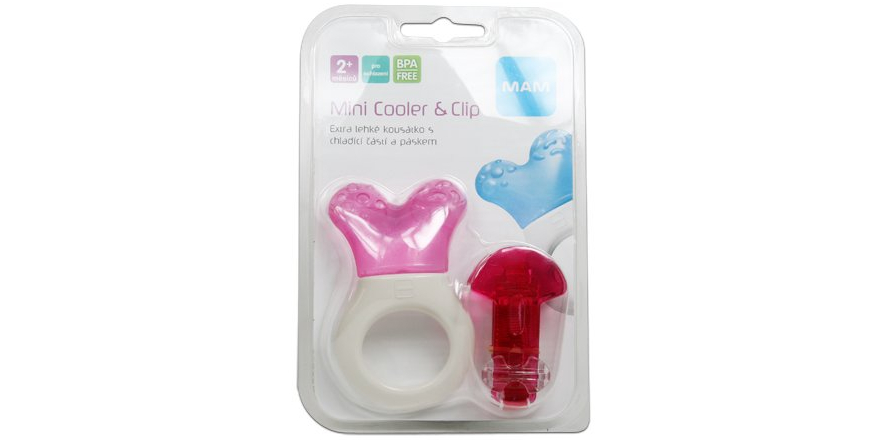 Mini cooler & clip extra lehké kousátko pro děti (MAM)