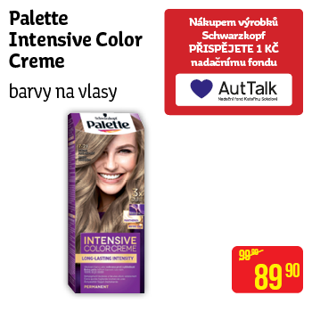 Palette Intensive Color Creme - barvy na vlasy