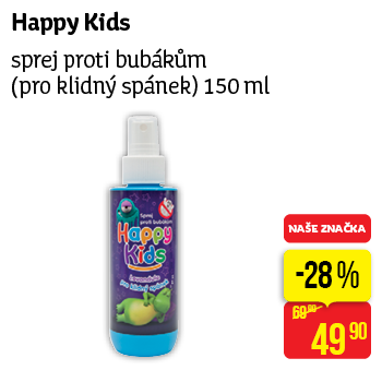 Happy Kids - sprej proti bubákům (pro klidný spánek) 150ml
