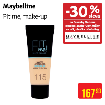 Maybelline New York - Fit me, make-up