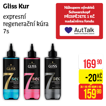 Gliss kur - expresní regenerační kúra 7s