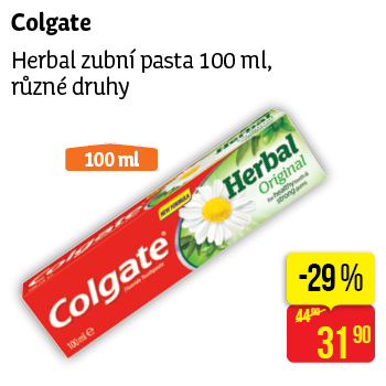 Colgate - Herbal zubní pasta 100 ml, různé druhy