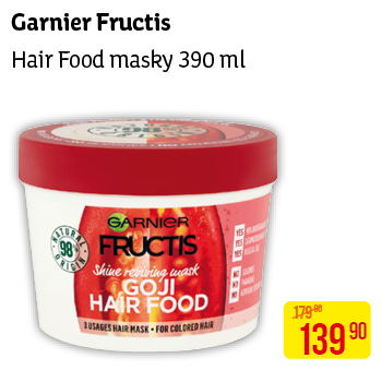 Garnier Fructis - Hair Food masky 390ml