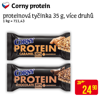 Corny protein - proteinová tyčinka 35g, více druhů
