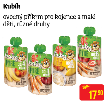 Kubík - kapsička 100 ml