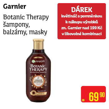 Garnier - Botanic Therapy šampony, balzámy, masky