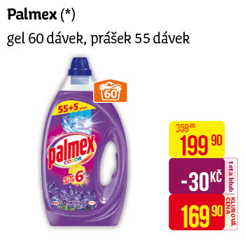 Palmex -  gel 60 dávek, prášek 55 dávek