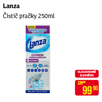 Lanza - Čistič pračky 250ml
