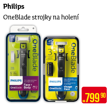 Philips - OneBlade stojky na holení