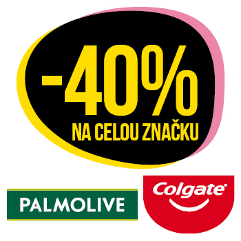 Využijte neklubové nabídky - sleva 40% na celé značky Colgate a Palmolive!