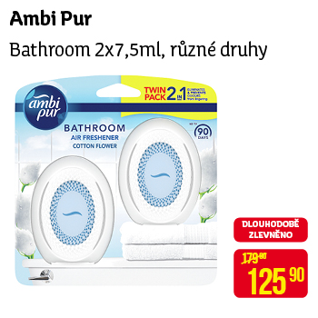 Ambi Pur - Bathroom 2x7,5ml, různé druhy