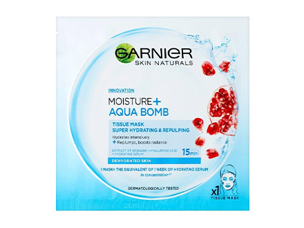 Garnier Moisture + Aqua Bomb Tissue mask
