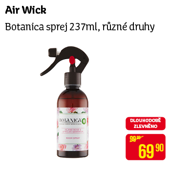 Air Wick - Botanica sprej 237ml, různé druhy