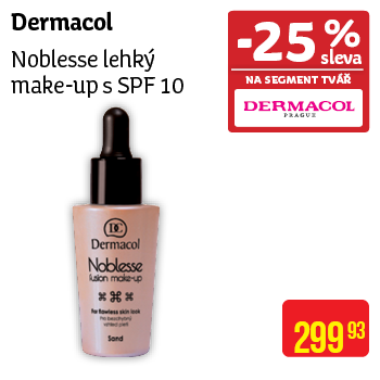 Dermacol - Noblesse lehký make-up s SPF 10