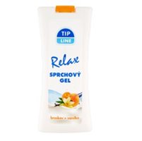 Tip Line Relax Sprchový gel broskev + vanilka