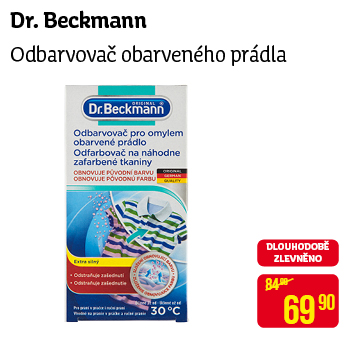 Dr. Beckmann - Odbarvovač obarveného prádla 