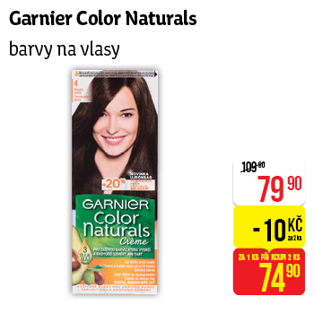 Garnier Color Naturals - barvy na vlasy